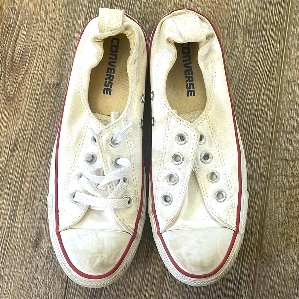 Converse Slip Ons White